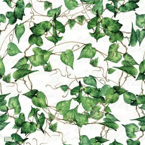 2 serviettes papier - feuillages -22