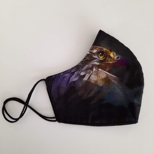Masque réversible  homme aigle