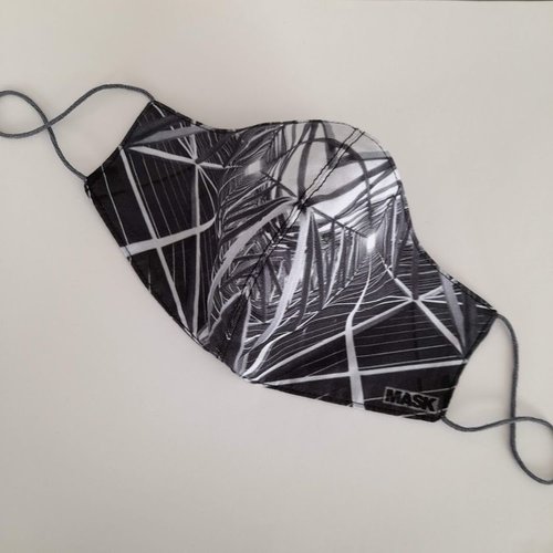 Masque réversible homme architecture industrielle