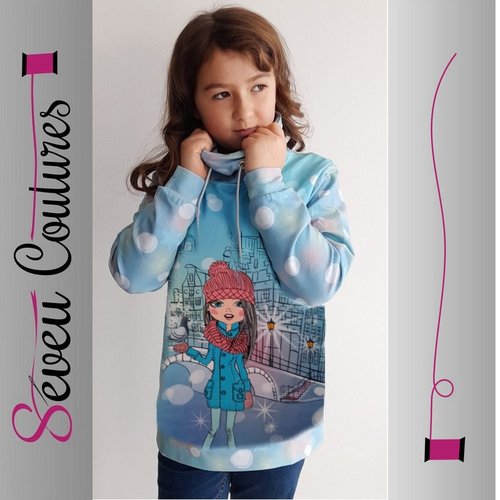 Sweat sweet gabi ,jeune fille au pigeon t.6-12a