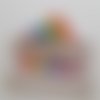 Trousse plate" rainbow"