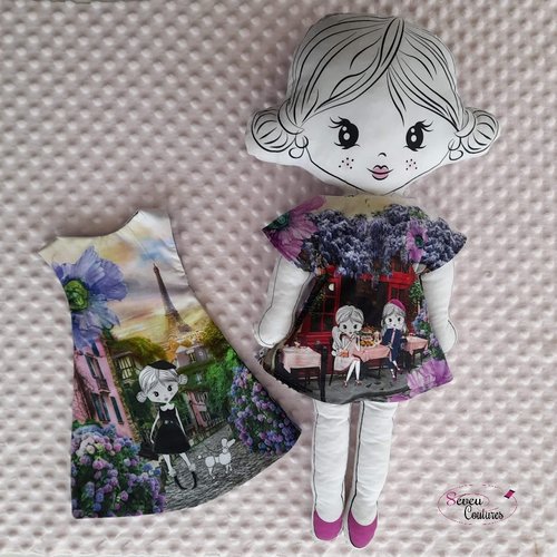 Kit poupée lila