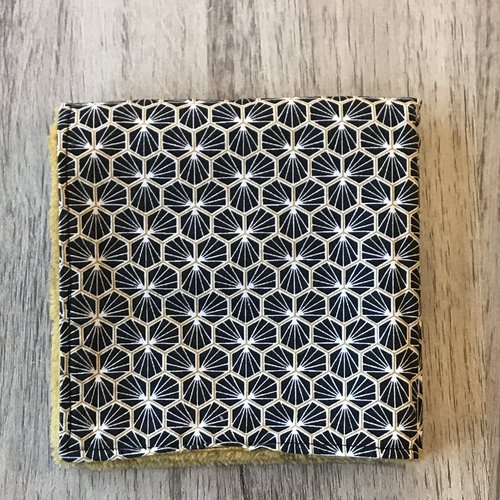 Serviette pour le visage riad noir