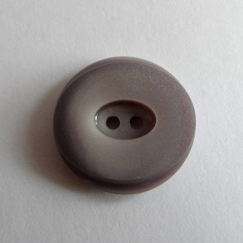 4 boutons rond 2 trous plastique 27 mm