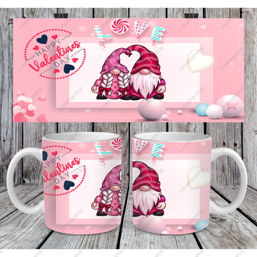 Fichier numérique pour mug design 11oz  - happy valentines day