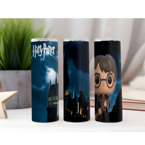 Pack 8 designs tumbler sublimation 20 oz thème harry potter