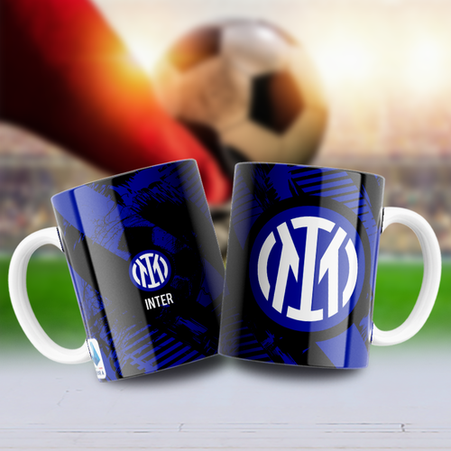 Pack 18 designs mug sublimation 11 oz thème équipe de foot italie