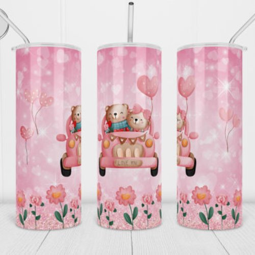 Pack 20 designs tumbler png 20 oz - thème love saint valentin