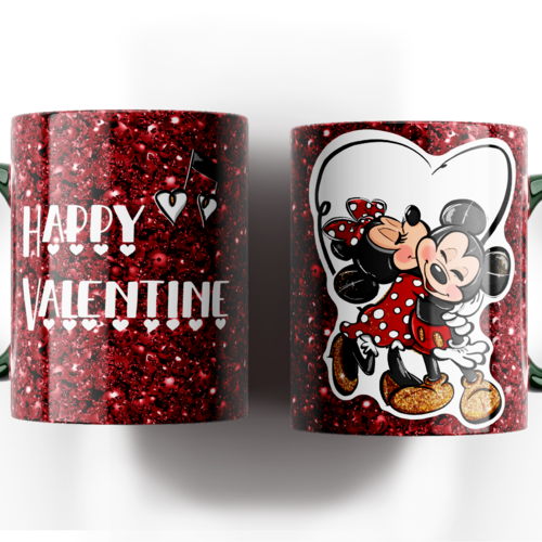 Pack 9 designs mug png 11oz - thème happy valentine !