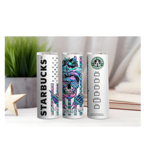 Design tumbler gobelet  png starbucks fuck