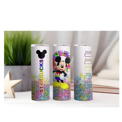 Design tumbler gobelet  png starbucks mickey
