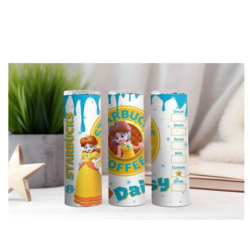 Design tumbler gobelet  png starbucks  daisy