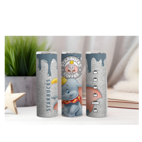 Design tumbler gobelet  png starbucks  dumbo