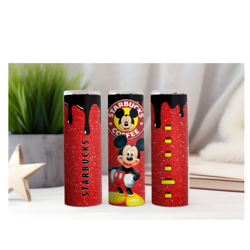 Design tumbler gobelet  png starbucks mickey 3