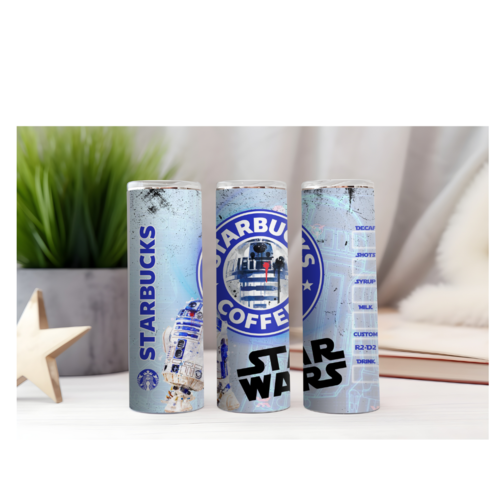 Design tumbler gobelet  png starbucks  star wars