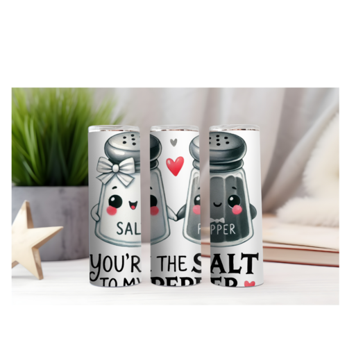 Design tumbler gobelet  png you 're the salt to my pepper