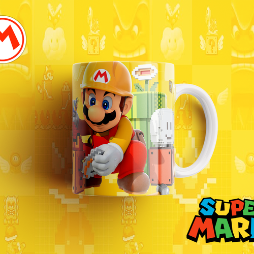 Pack 20 designs mug 11 oz png  super mario