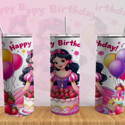 Pack 13 designs tumbler gobelet 20oz  - thème happy birthday