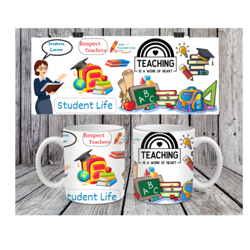 Pack 80 designs png 11 oz thème teacher