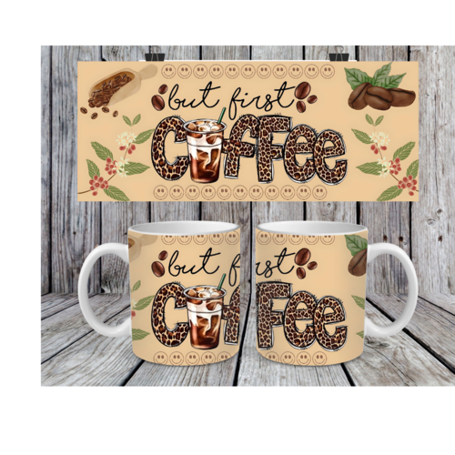 Pack 15 designs png 11 oz thème coffee