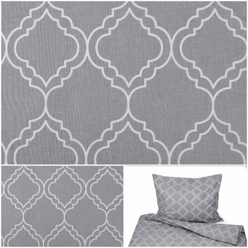 Tissu  coton  motif quadrelobe tendance, à partir de 50cm, certifié oeko-tex 100.cotron fabric.