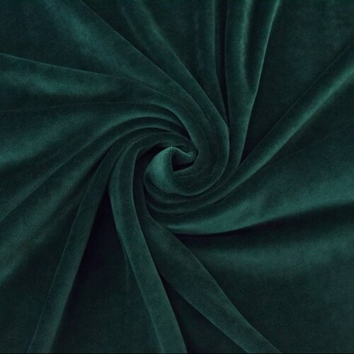 Tissu velours,souple,assez épais,très doux,vert sapin,à partir de 50cm sur 114cm de largeur.velvet livraison gratuite.