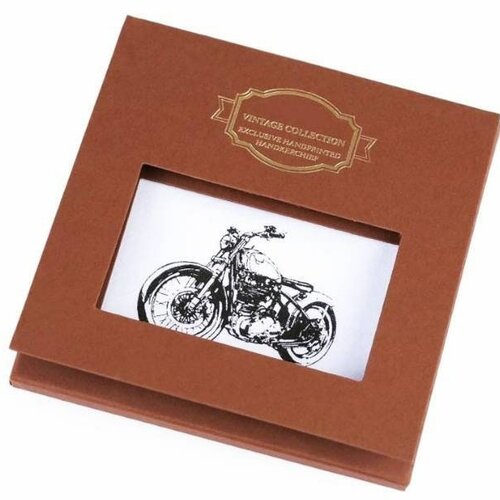Mouchoir unisexe -motif moto coffret cadeau idéal pour les amateurs de moto.livraison offerte.