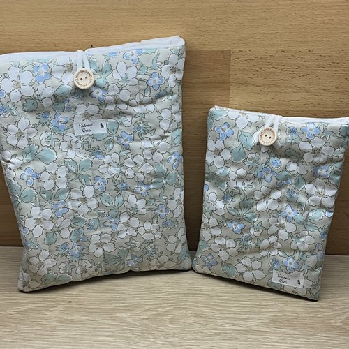 Ensemble housse de protection livre/tablette