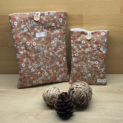 Ensemble housse de protection livre/tablette