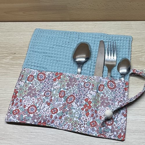 Pochette à couverts nomade