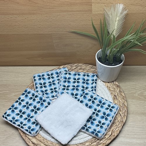 Lingettes démaquillantes lavables