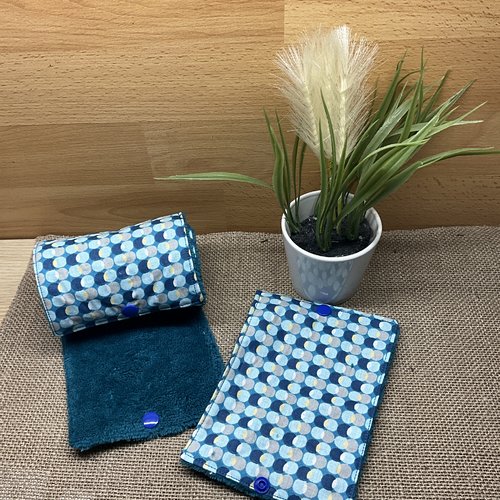 Feuilles papier toilette lavables en rouleau