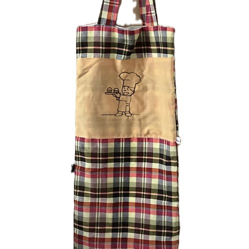 Sac à pain brodé