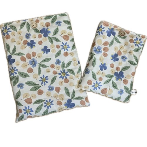 Ensemble housse de protection livre/tablette