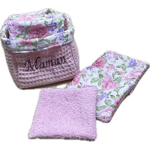 Lingettes démaquillantes lavables spécial fête des mères