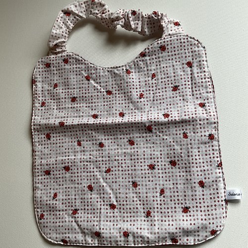 Serviette de cantine « coccinelles « 