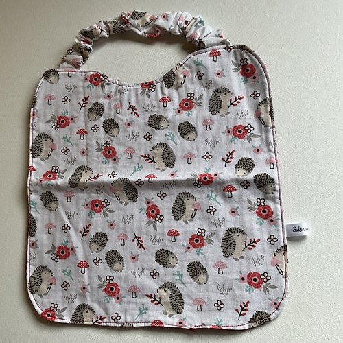 Serviette de cantine « hérisson « 