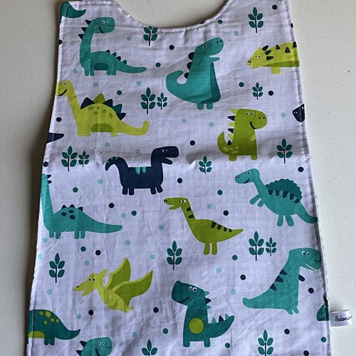 Serviette de cantine « dinosaures »