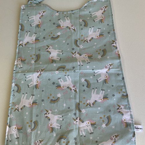 Serviette de cantine « licorne »