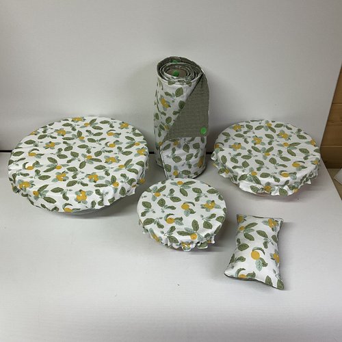 Ensemble de cuisine alternative écologique