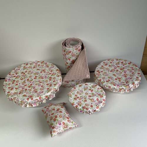 Ensemble de cuisine alternative écologique