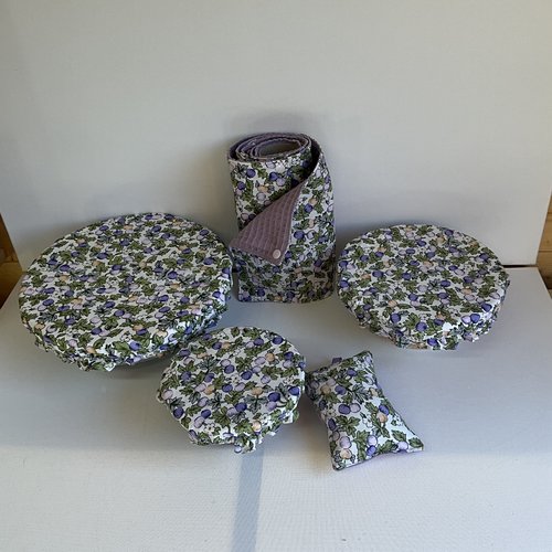 Ensemble de cuisine alternative écologique