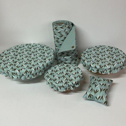 Ensemble de cuisine alternative écologique