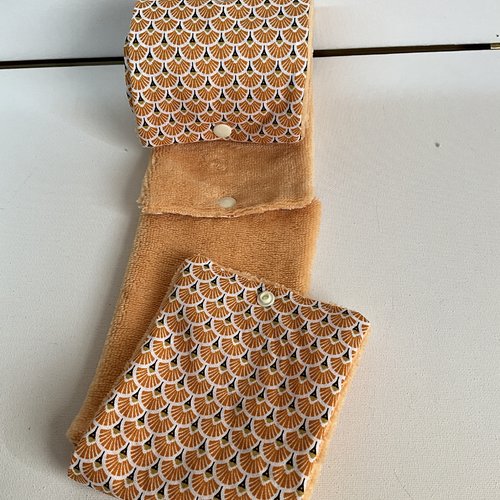 Feuilles papier toilette lavables en rouleau