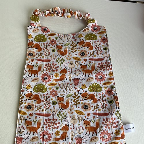 Serviette de cantine «renard »