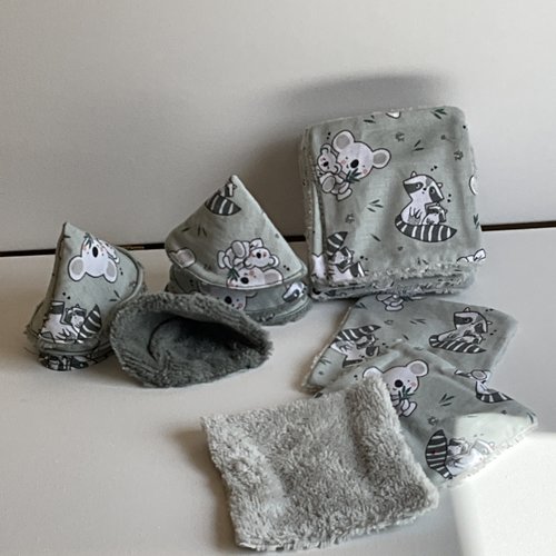 Lingettes bébé + tipis à pipi