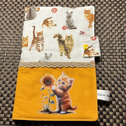 Protège carnet de santé pour chats