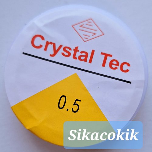 1 rouleau fil élastique nylon 0.5mm