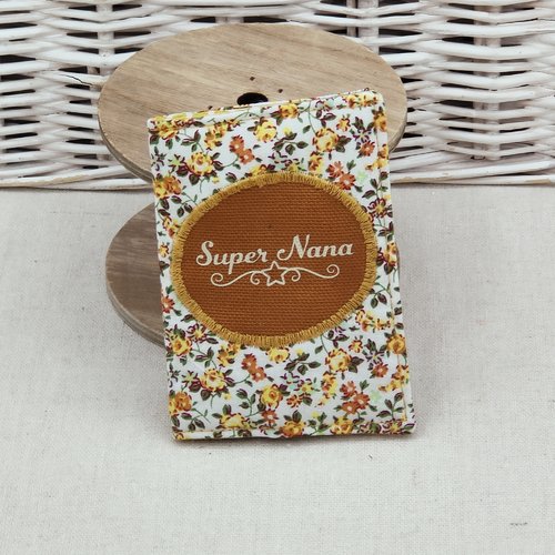 Porte cartes liberty ocre