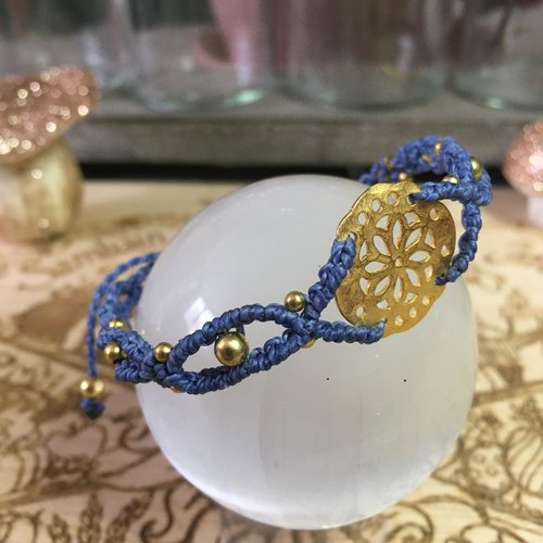 Bracelet or bleu